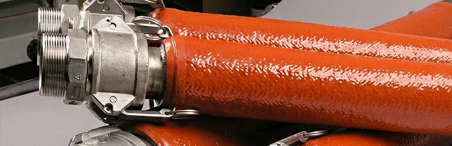 vysokoteplotní ochrany pro průmyslové hadice